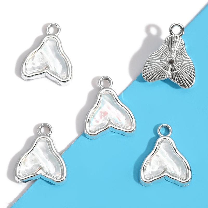 Moon Star Earrings - Alloy Star And Moon Pendant Pink