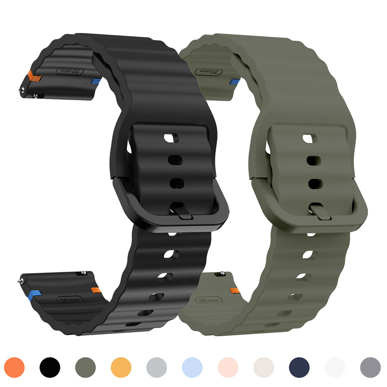 A1 Watches & Jewelry New York Photos - 22mm Silicone Wriststrap For Xiaomi Watch