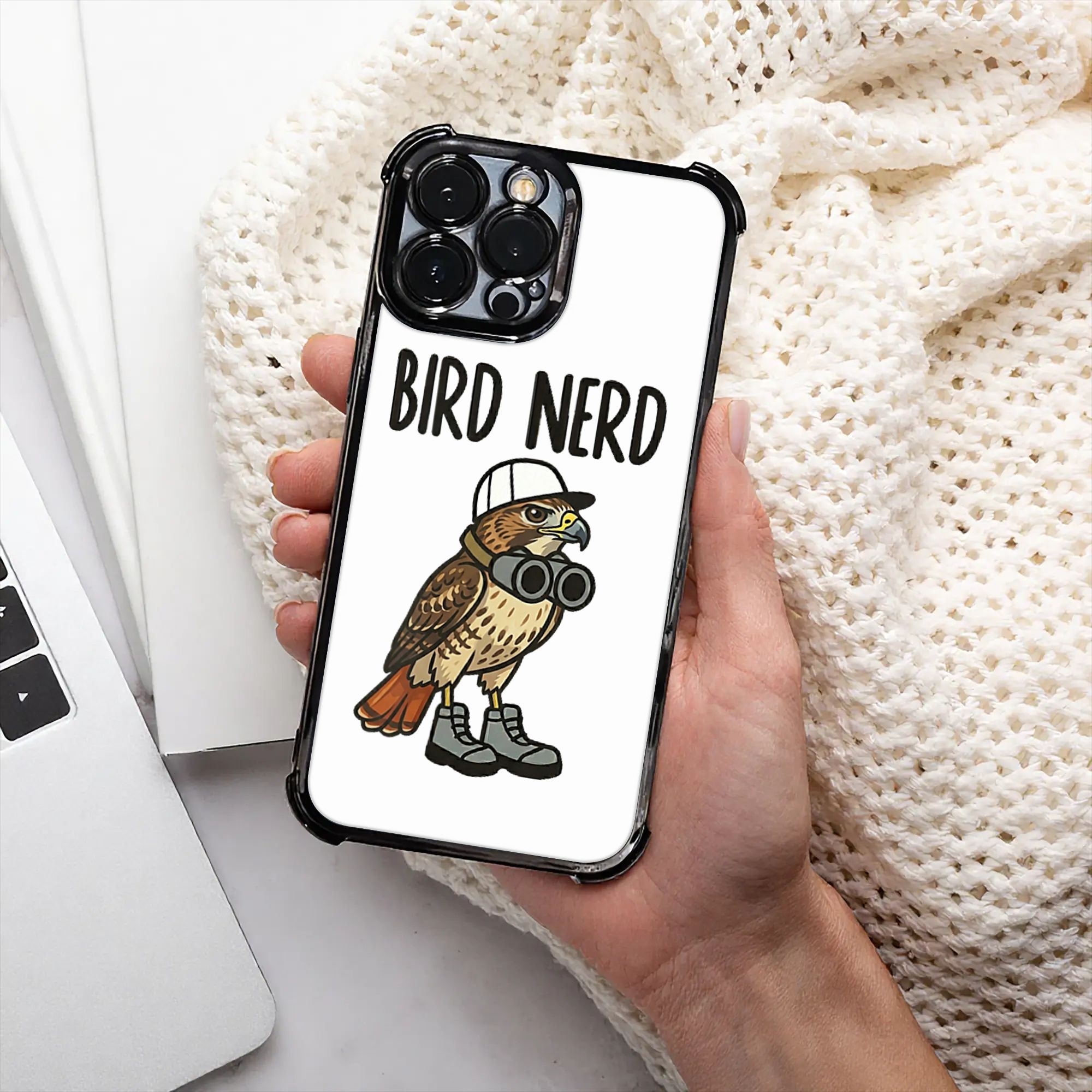 Watches & Jewelry Repair Center New York - Funny Bird Nerd Watching Red Tailed