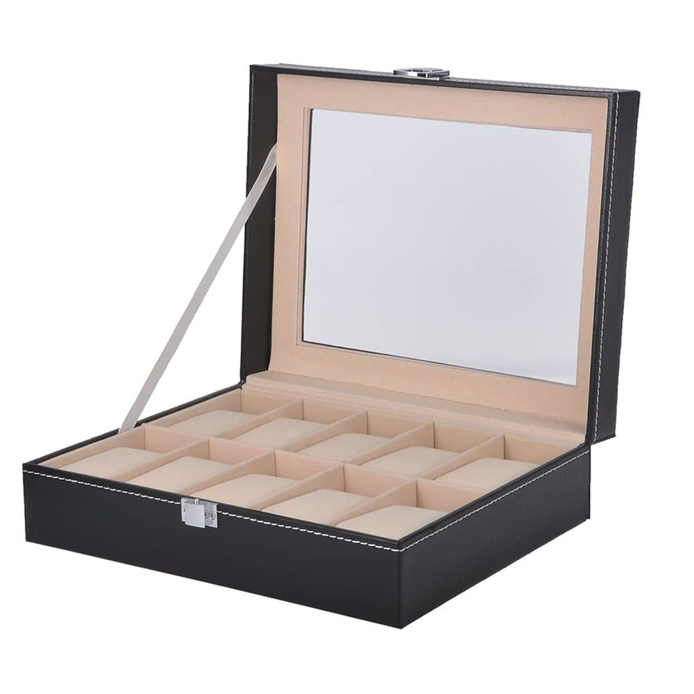 Best Jewelry Watches For Women - 10-bit PU Leather Gray flannelette Watch