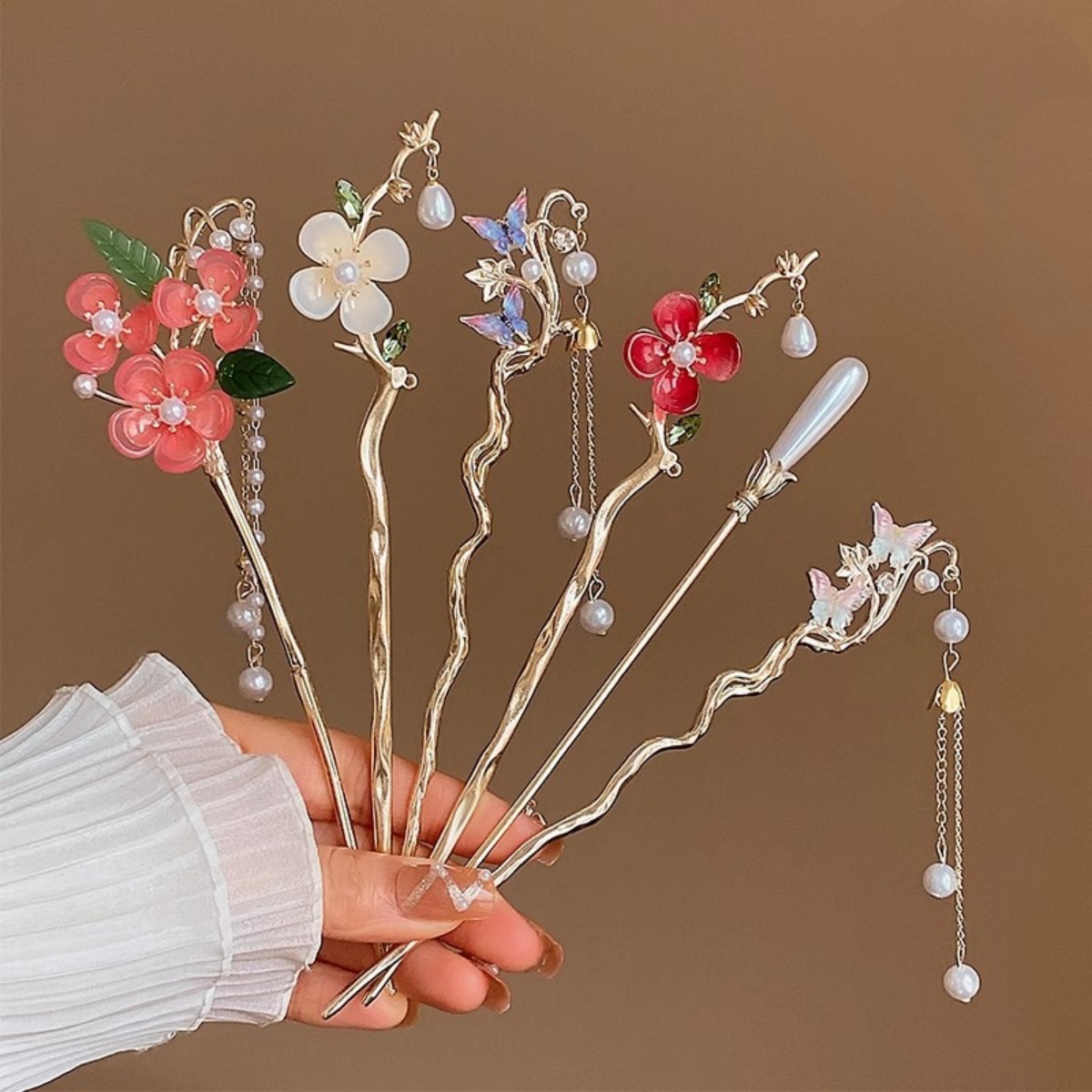 Shop Jewelry & Watches Near Me - 2025 New Flower Hairpin For Women