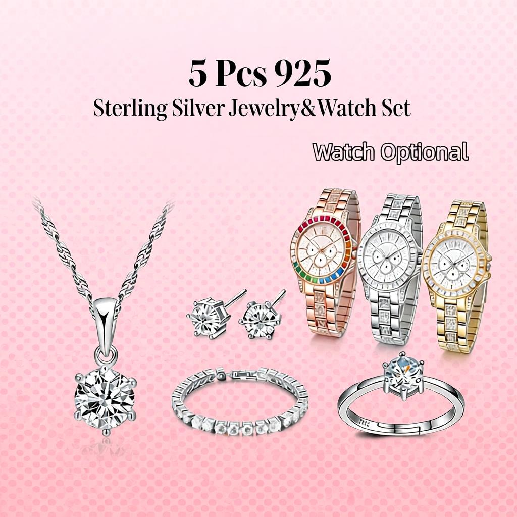 Pretty 925 Sterling Silver Geo - Best Jewelry Watches For Women 评论和价格