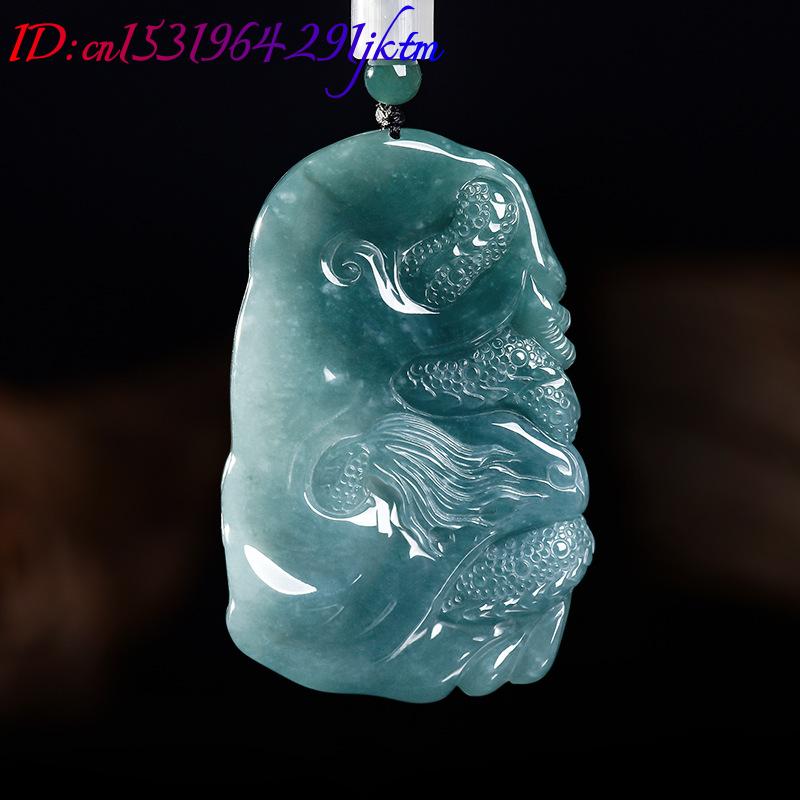 Natural Burmese Jadeite Dragon - The Jewelry & Watches 评论和价格