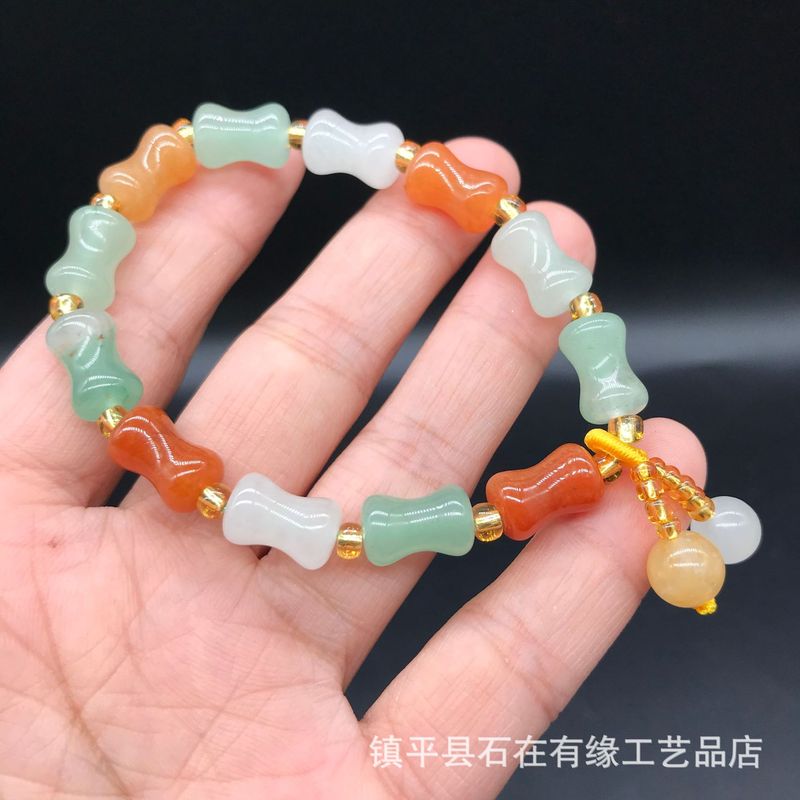 Natural Aventurine Bamboo , Go - The Jewelry & Watches 评论和价格