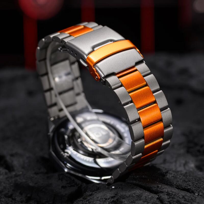 22mm Luxury Stainless Steel St - A1 Watches & Jewelry New York Photos 评论和价格
