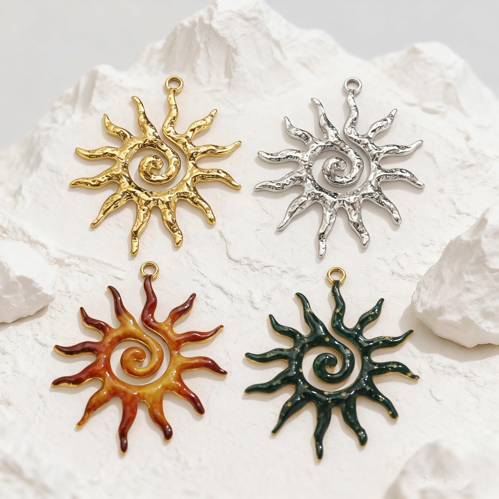 5PCS Stainless Steel Vintage S - Moon Star Earrings 评论和价格
