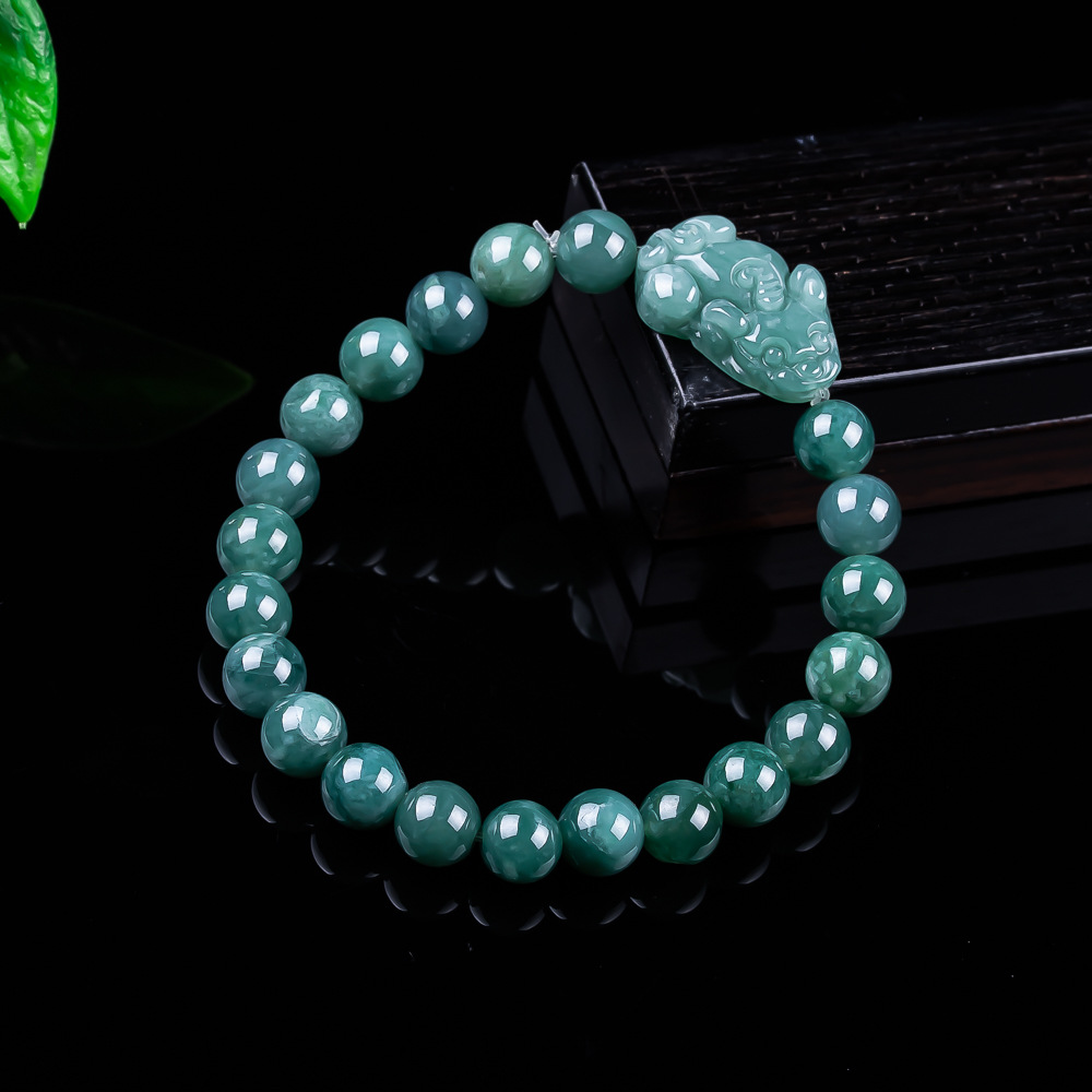 Natural Burmese Jadeite Pixiu  - The Jewelry & Watches 评论和价格