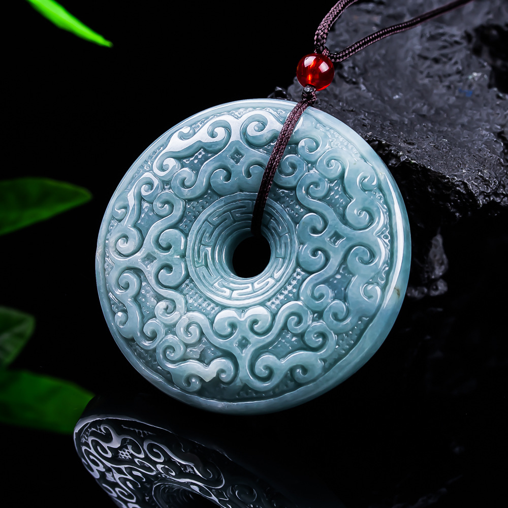 Natural Burmese Jadeite Flower - The Jewelry & Watches 评论和价格
