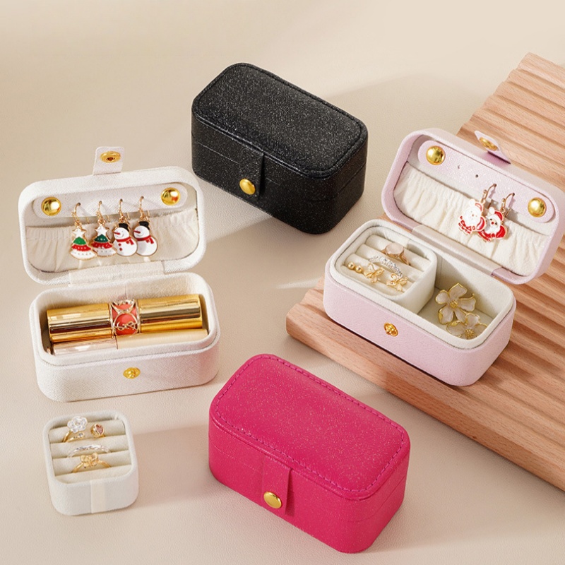 Portable Mini Jewelry Box, Lig - Used Jewelry Watches 评论和价格