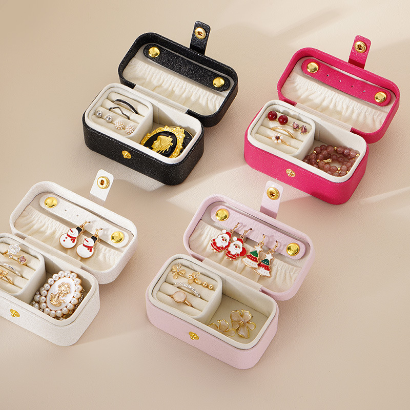 Portable Mini Jewelry Box, Lig - Used Jewelry Watches 评论和价格