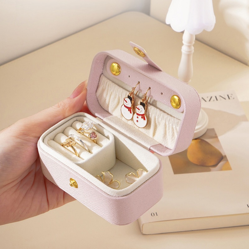 Portable Mini Jewelry Box, Lig - Used Jewelry Watches 评论和价格