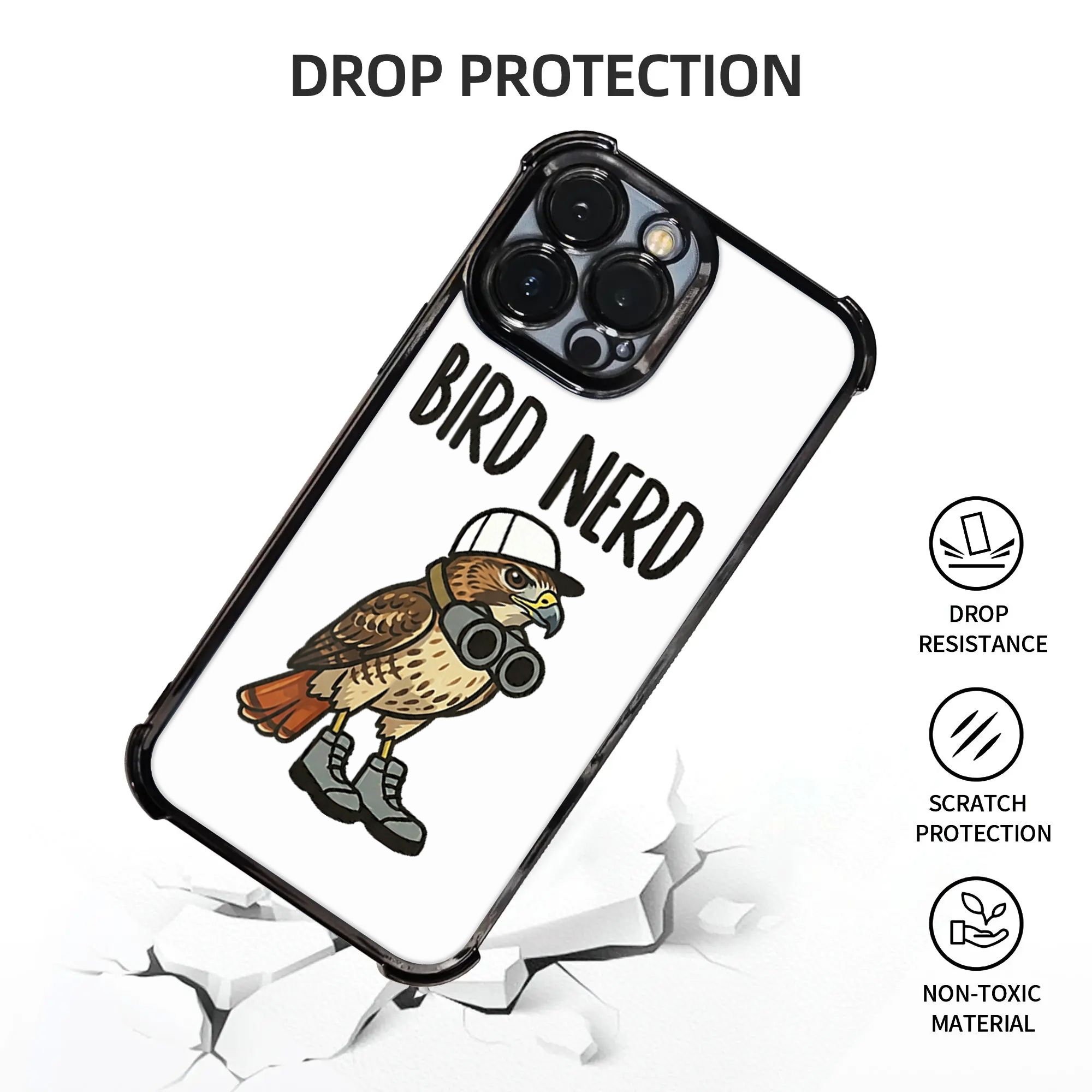 Funny Bird Nerd Watching Red T - Watches & Jewelry Repair Center New York 评论和价格