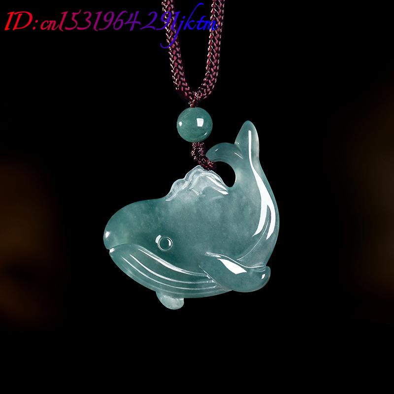 Natural Burmese Jadeite Whale  - The Jewelry & Watches 评论和价格