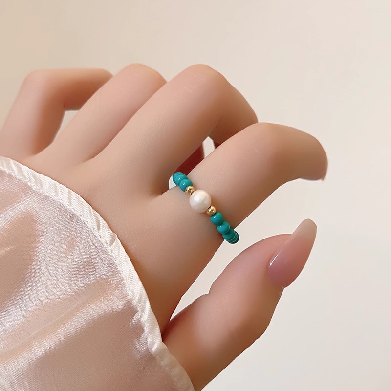New Arrival Trendy Natural Fre - Turquoise Stone Ring 评论和价格