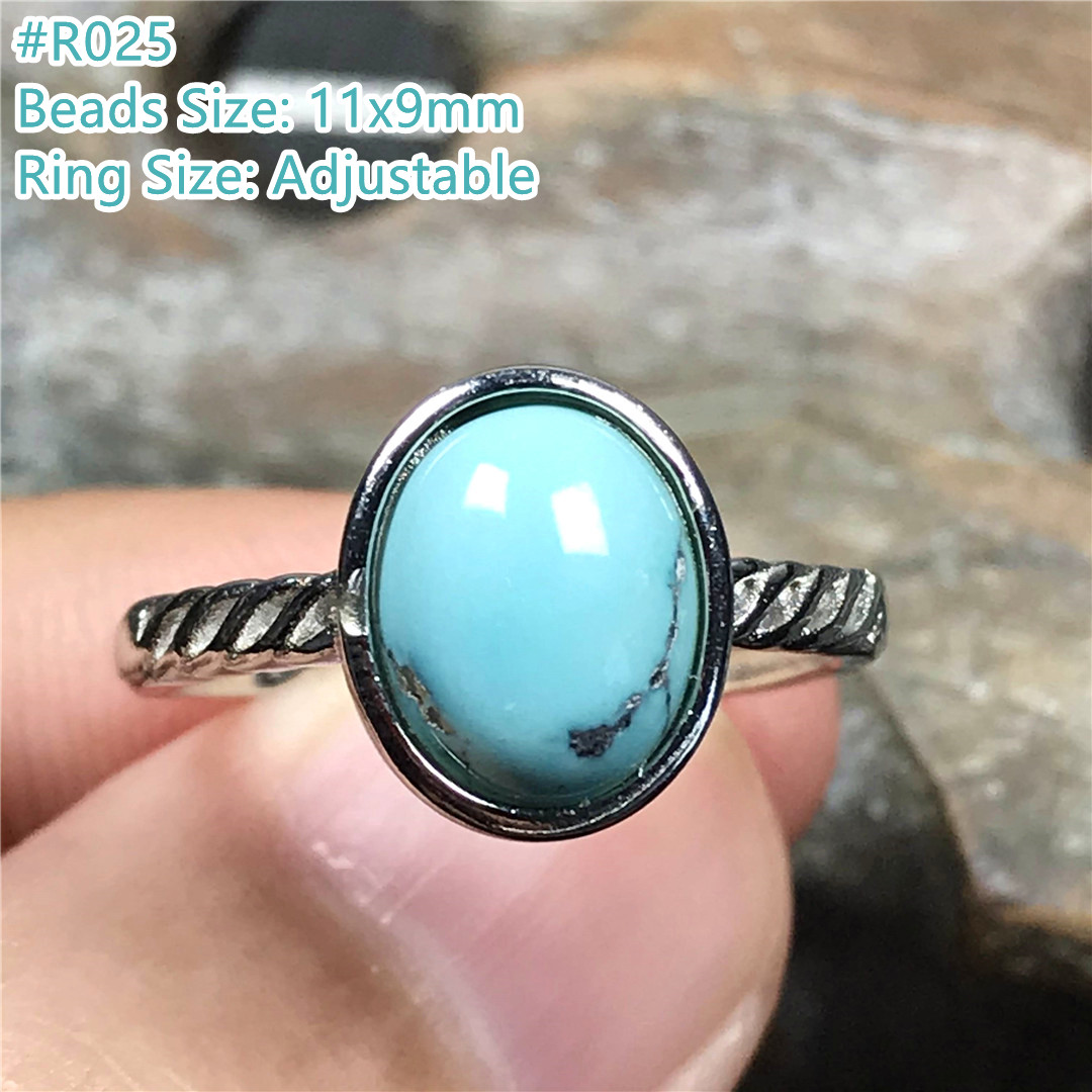 Top Natural Turquoise Ring Jew - Turquoise Stone Ring 评论和价格