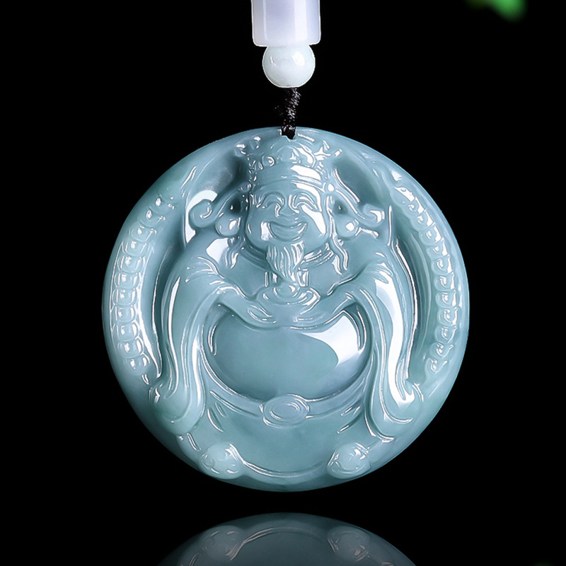Burmese Jadeite God of Wealth  - The Jewelry & Watches 评论和价格