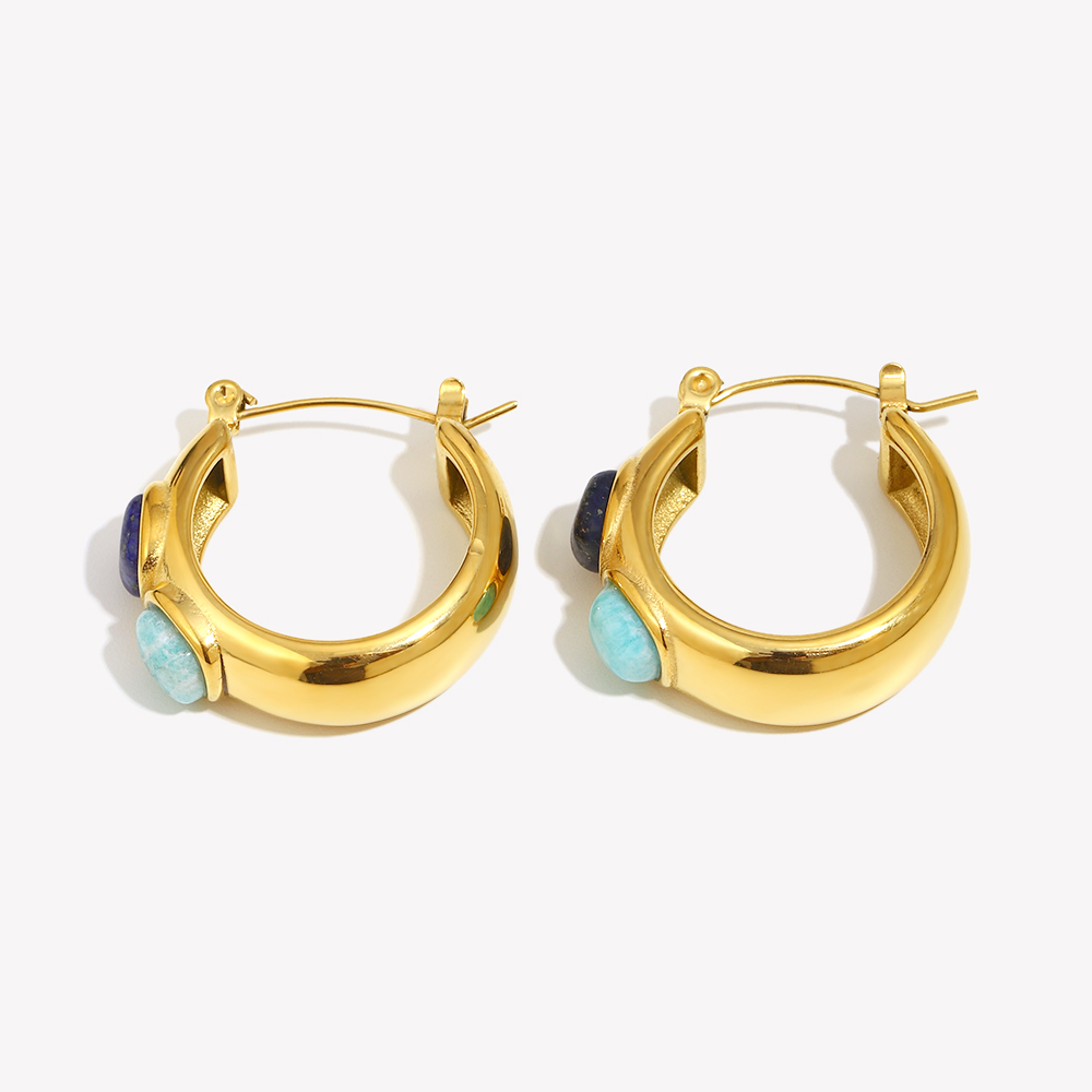 E.B.belle Round  Lazurite Turq - Turquoise Stone Ring 评论和价格