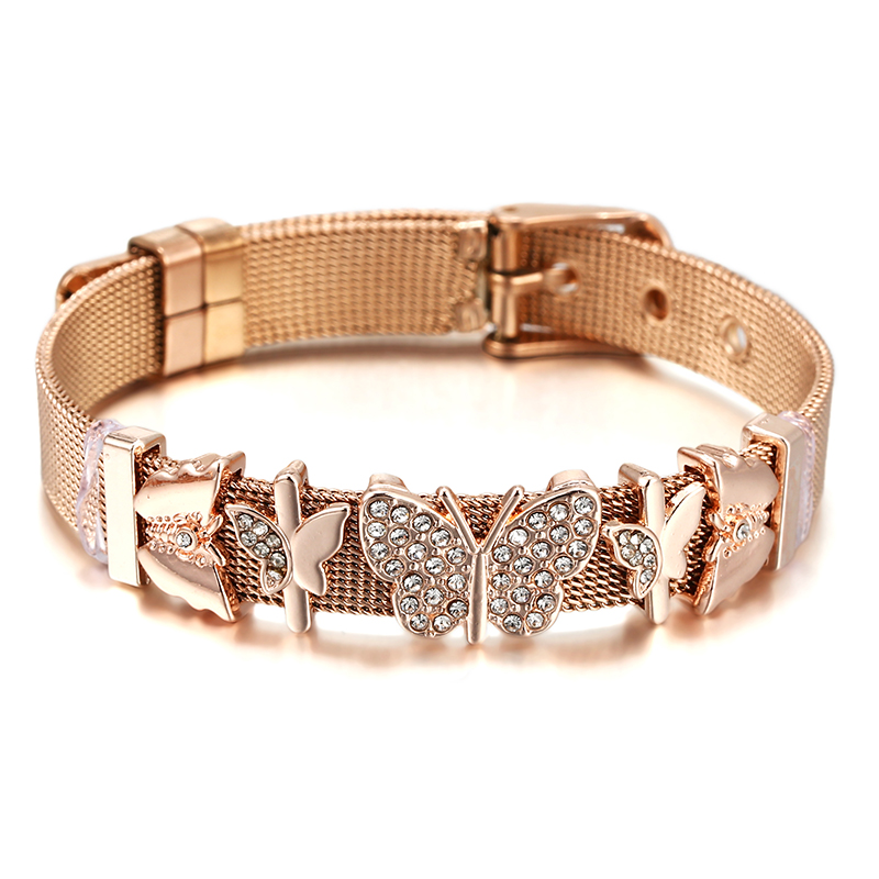 Stainless Steel Mesh Bracelets - Best Jewelry Watches For Women 评论和价格