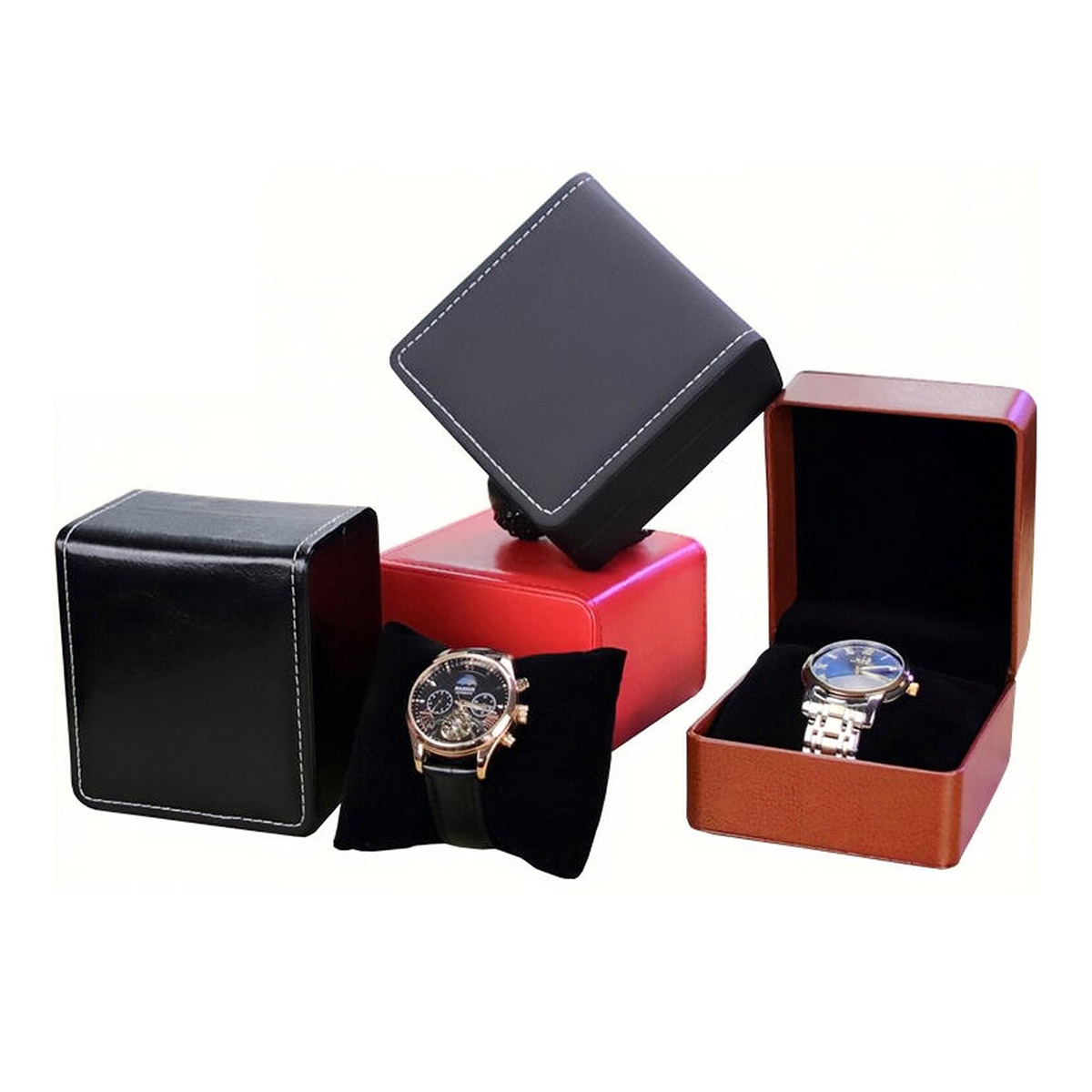 Fashion Leather Watch Box Case - Best Jewelry Watches For Women 评论和价格