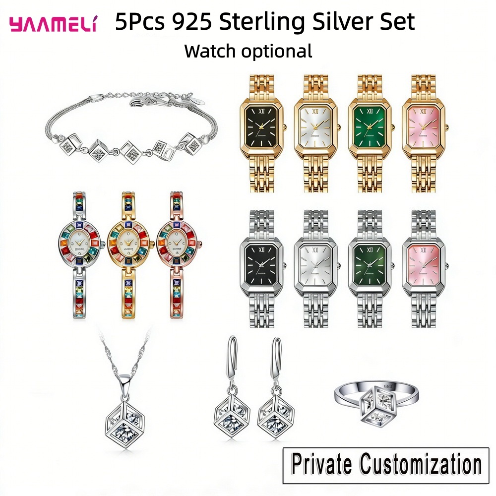 Luxuriou 925 Sterling Silver G - Best Jewelry Watches For Women 评论和价格