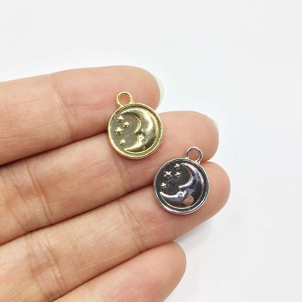 Eruifa 20pcs 12mm Moon Star Pl - Moon Star Earrings 评论和价格