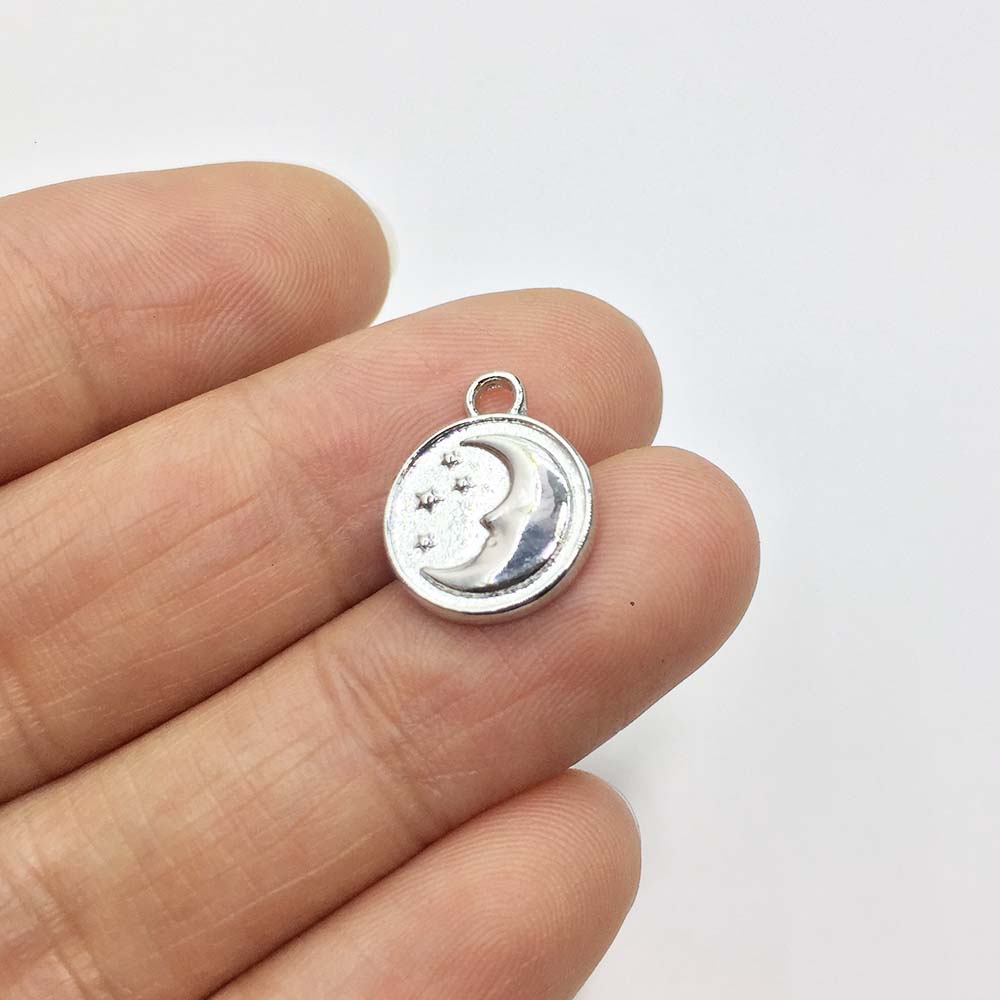 Eruifa 20pcs 12mm Moon Star Pl - Moon Star Earrings 评论和价格