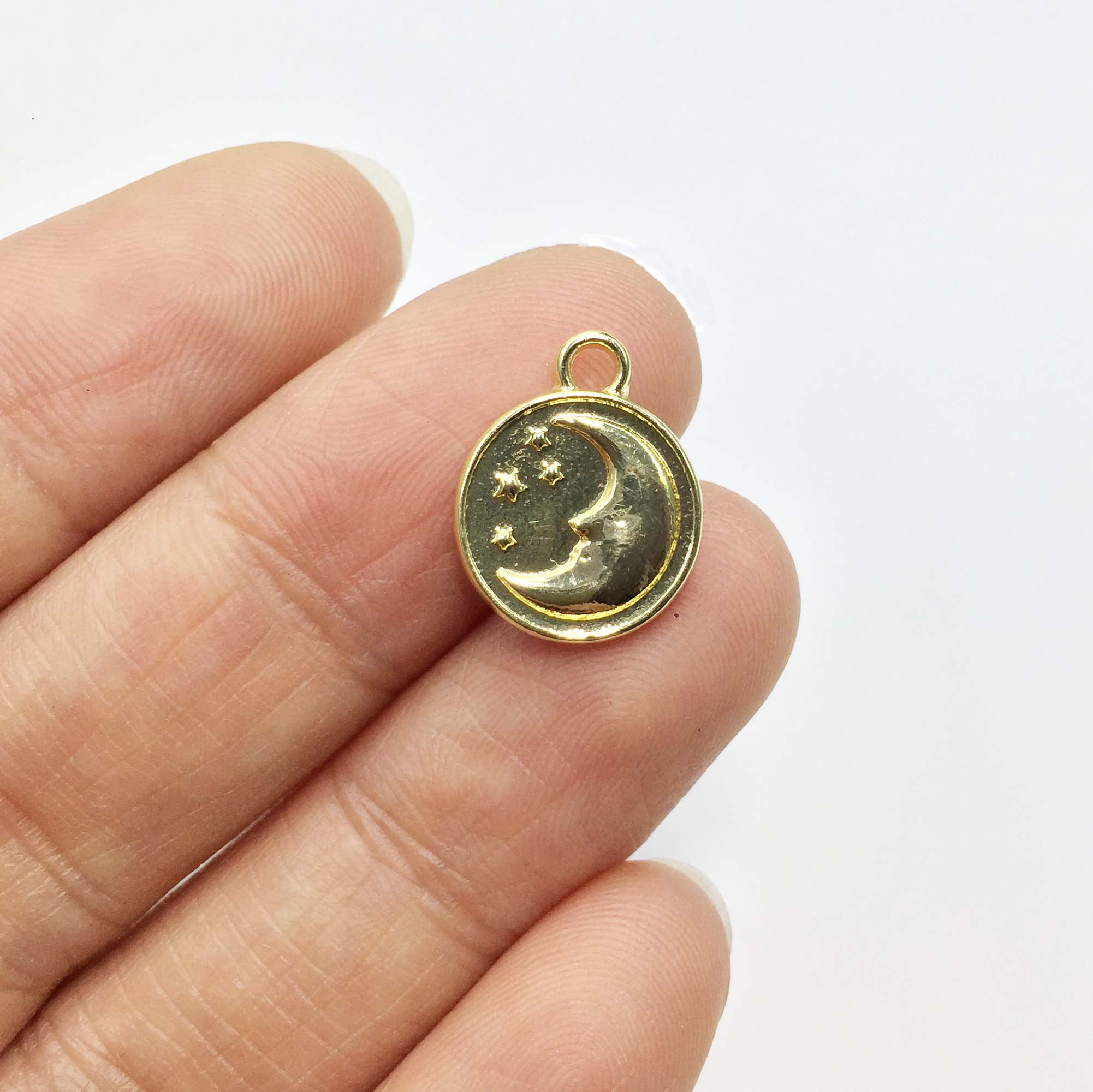 Eruifa 20pcs 12mm Moon Star Pl - Moon Star Earrings 评论和价格