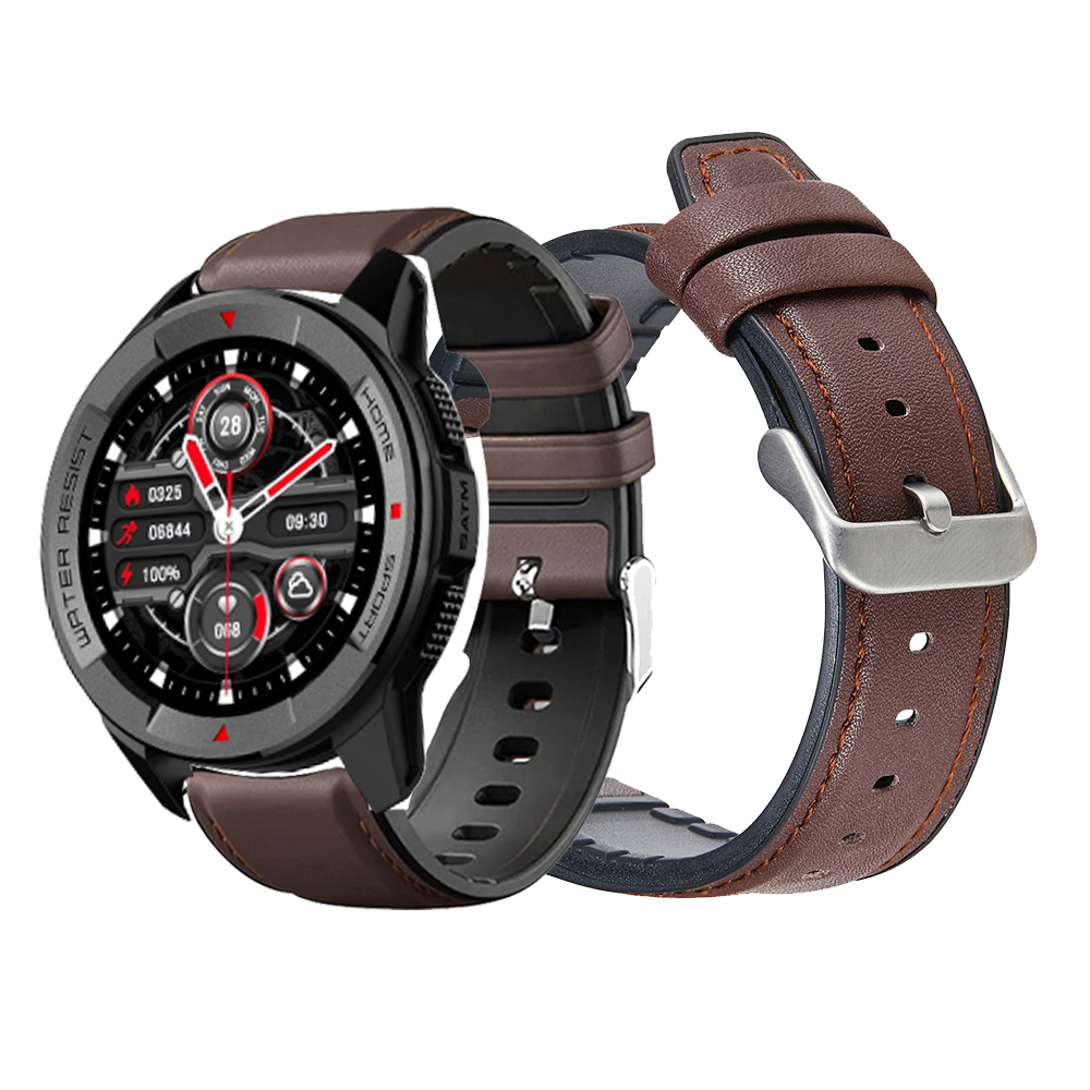 Leather Watchband 22mm For Xia - A1 Watches & Jewelry New York Photos 评论和价格